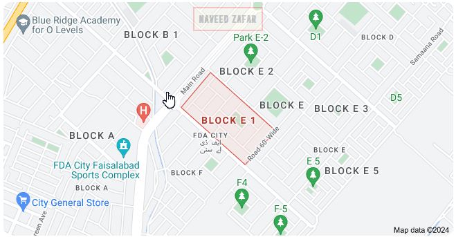 plot for sale in fda city faisalabad